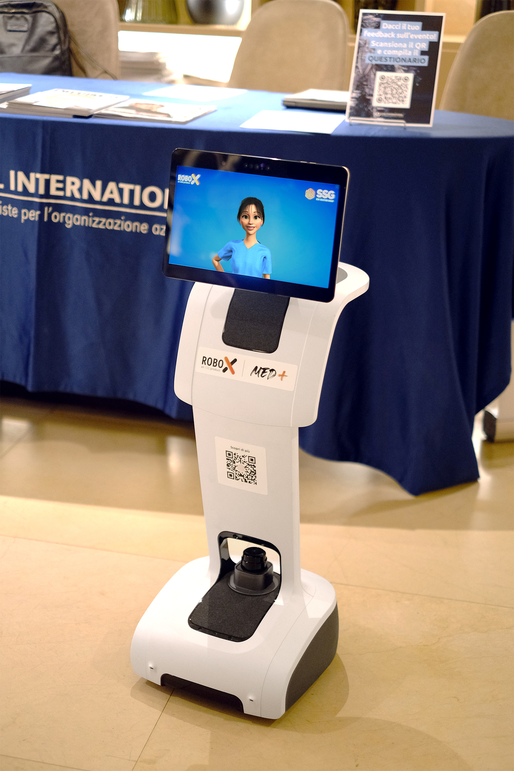 sanità digitale robox med SSG robotica AI